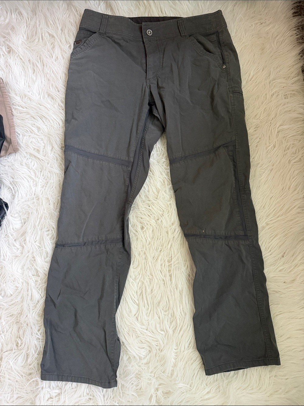 Men's Casual Slate Gray Utility Pants